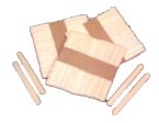 Palito de madera. Ideal para helados. - Color natural. - En bols...